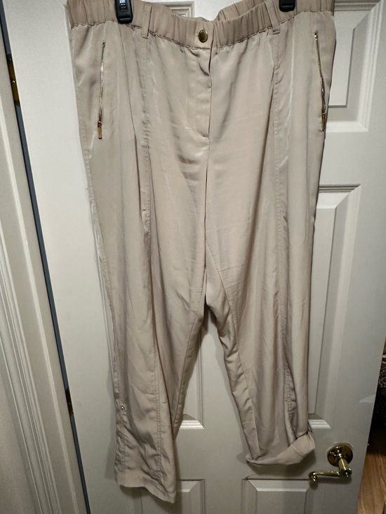 Calvin Klein Pants - Calvin Klein Tan Dressy Capri Pants